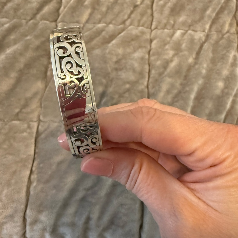 Brighton Silver Bracelet with Intricate Design - Picture 4 of 5
